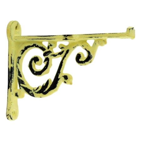 Antique Yellow Small Shelves Brackets